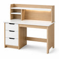 Scrivania in MDF con Cassetti e Mensole Integrate